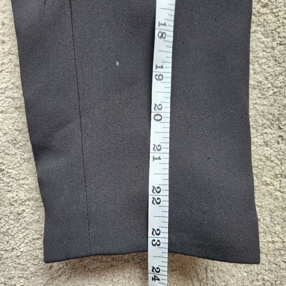 100% Silk Vintage Retro Valerie Stevens Black Blazer Suit Jacket Size 12 - Picture 10 of 11